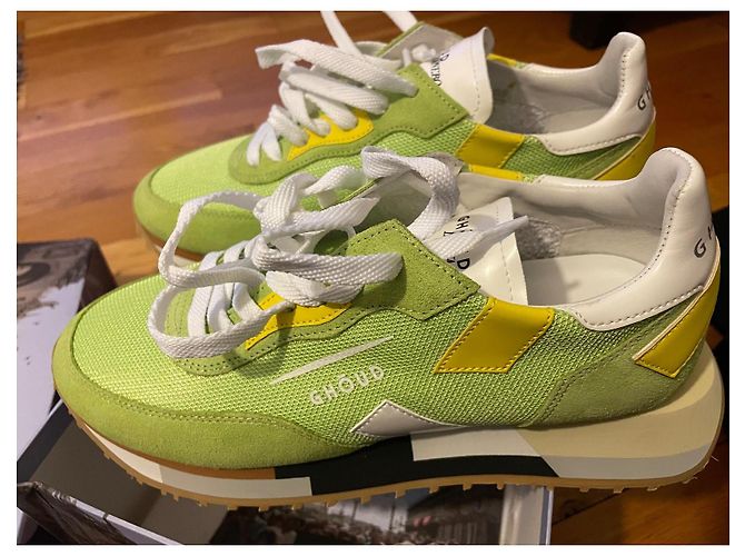 Ghoud Sneaker Grün Stoff Größe 37 - Ansicht 3