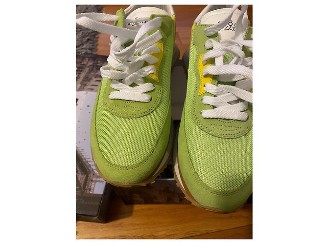 Ghoud Sneaker Grün Stoff Größe 37 - Ansicht 5