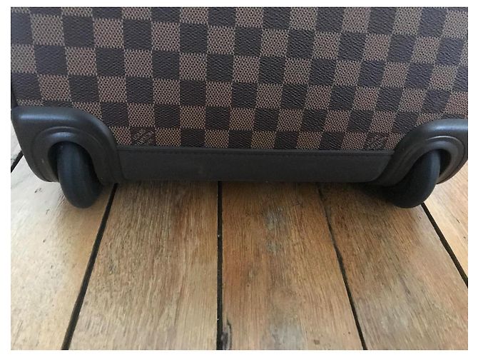 Louis Vuitton EOLE 60 Damier Borsa da viaggio marrone pelle - vista 10