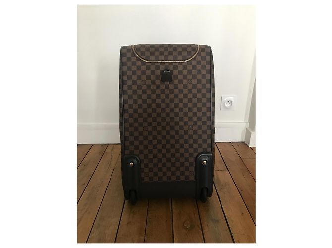 Louis Vuitton EOLE 60 Damier Borsa da viaggio marrone pelle - vista 13