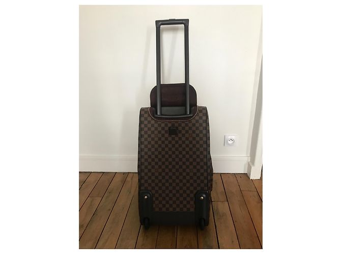 Louis Vuitton EOLE 60 Damier Borsa da viaggio marrone pelle - vista 15