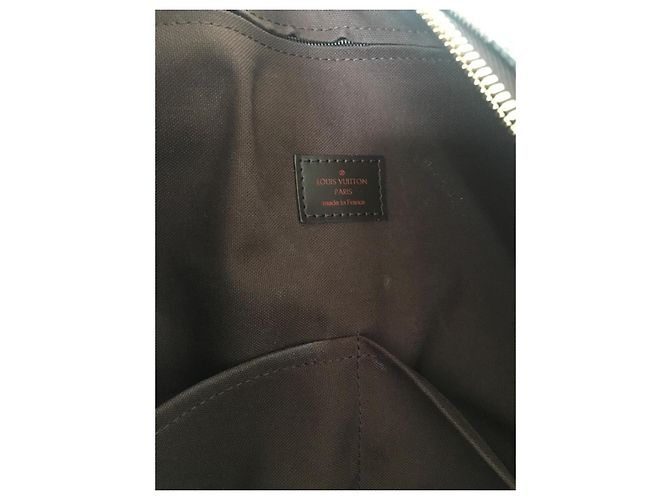 Louis Vuitton EOLE 60 Damier Borsa da viaggio marrone pelle - vista 19
