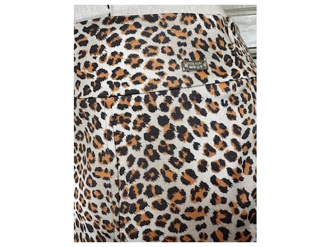 Krizia Per Te Midi Rock Leopard Baumwolle Mehrfarben - Ansicht 2