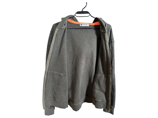 Autre Marque Keith Haring Kapuzensweatshirt Grün Baumwolle M - Ansicht 5