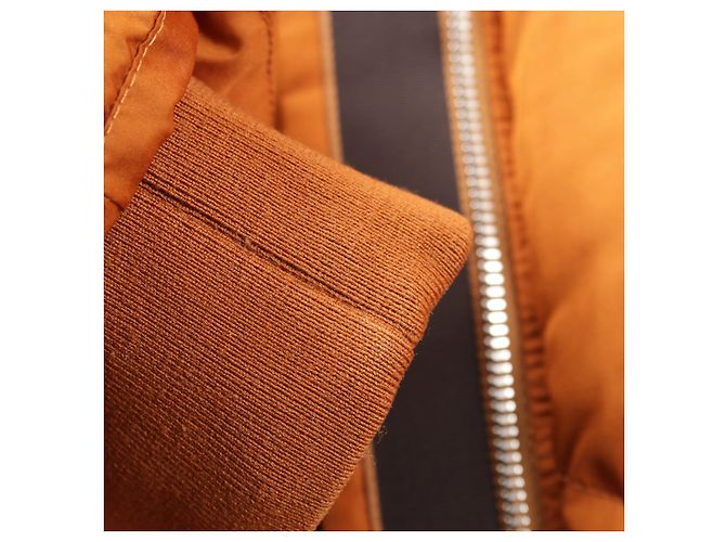 Hermès Hermes Bolduc Karomuster Polyester Daunenjacke - Ansicht 9