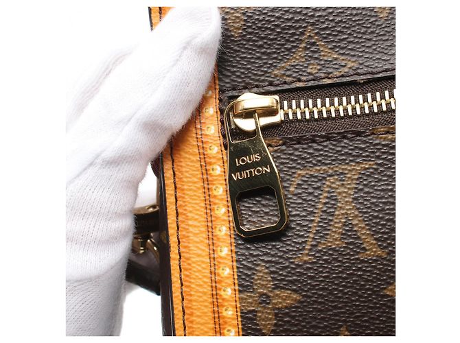 Borsa Pochette Metis Summer Trunk M43628 di Louis Vuitton Marrone - vista 5