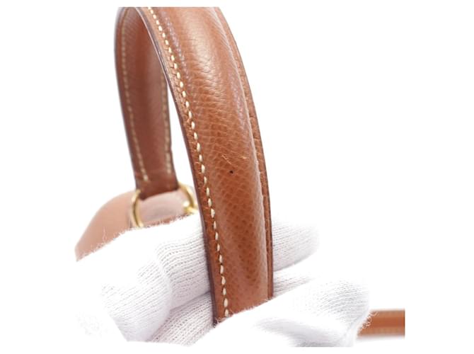Hermès Sac à main Hermes Mini Kelly marron - vue 7