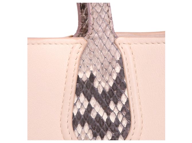 DIOR - Borsa tote Dioraddict in pelle beige e pitone - vista 7