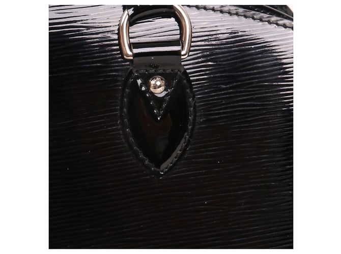 LOUIS VUITTON - Borsa Louis Vuitton Pont Neuf in pelle epi nera lucida Nero - vista 6