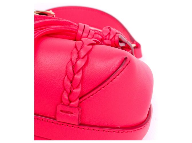 CHLOÉ - Borsa a spalla Chloé Penelope PM in pelle rosa - vista 5