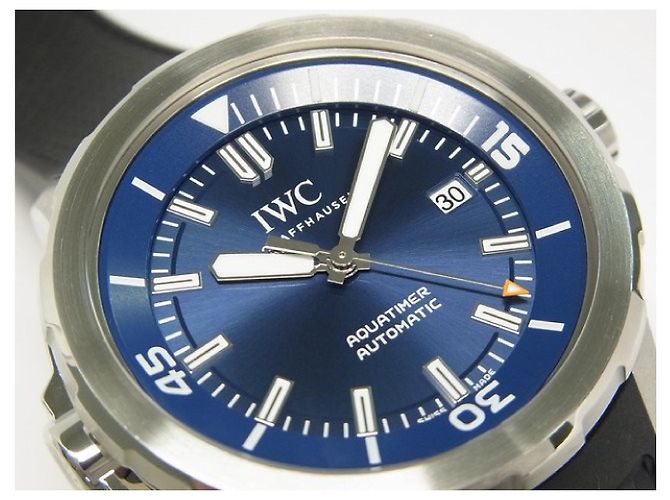 IWC Aquatimer Automatic Expedition Jacques-Yves Cousteau IW329005 Uomo Argento - vista 3