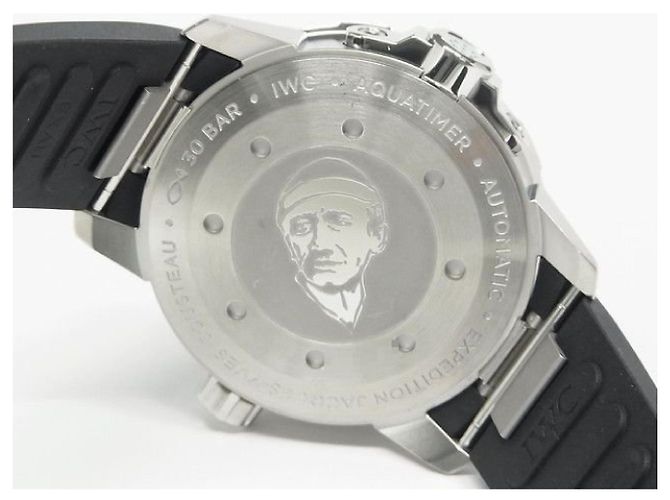 IWC Aquatimer Automatic Expedition Jacques-Yves Cousteau IW329005 Uomo Argento - vista 5