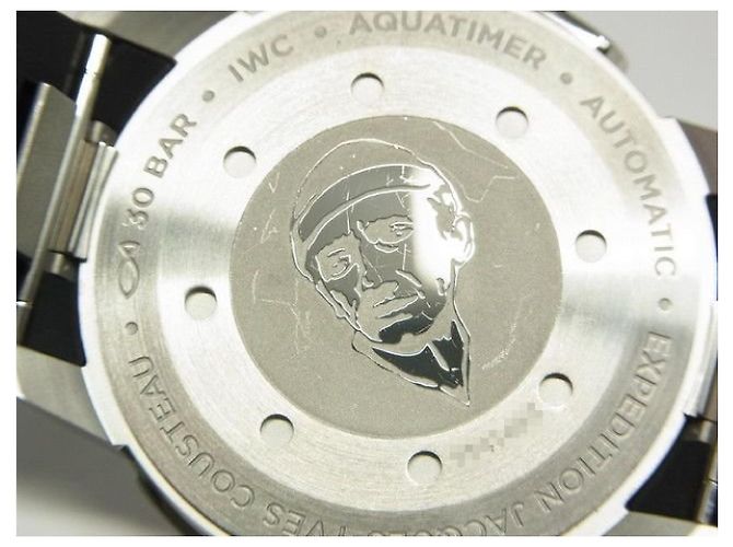 IWC Aquatimer Automatic Expedition Jacques-Yves Cousteau IW329005 Uomo Argento - vista 6