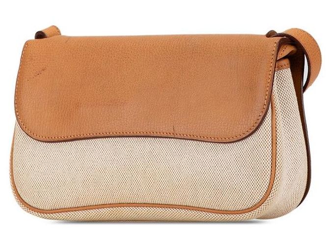 Hermès Bolsa de Ombro Hermes Colorado PM Marrom Bege - vista 2