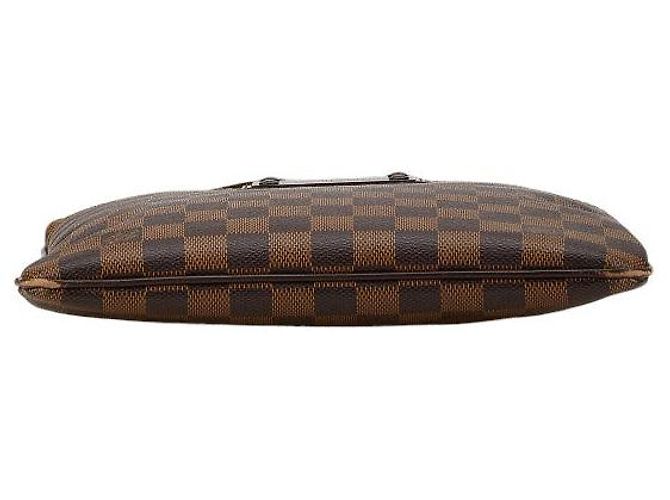 Borsa a Spalla Damier Brooklyn Louis Vuitton N41100 Marrone - vista 3