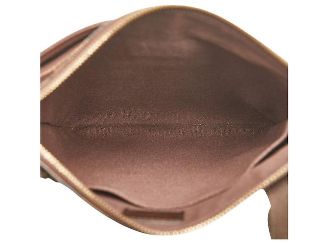Borsa a Spalla Damier Brooklyn Louis Vuitton N41100 Marrone - vista 4