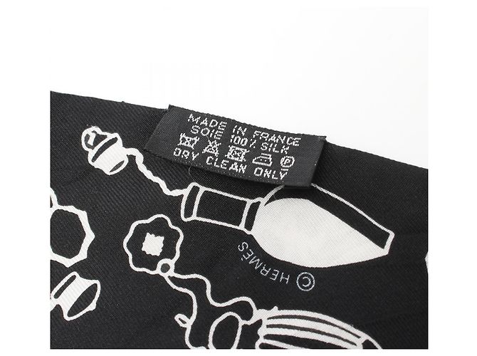 Hermès Bufanda Bandana Les Flacons de Seda Twilly Hermes Púrpura - vista 4
