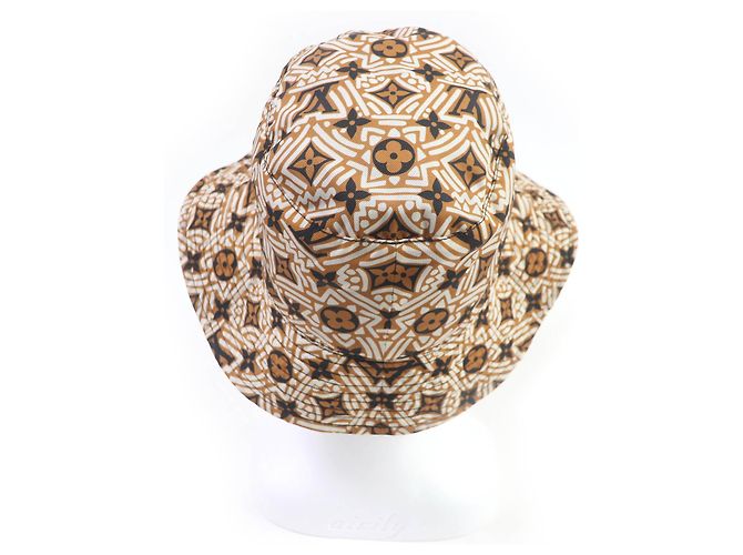 Cappello bucket reversibile Louis Vuitton M76534 Marrone - vista 4
