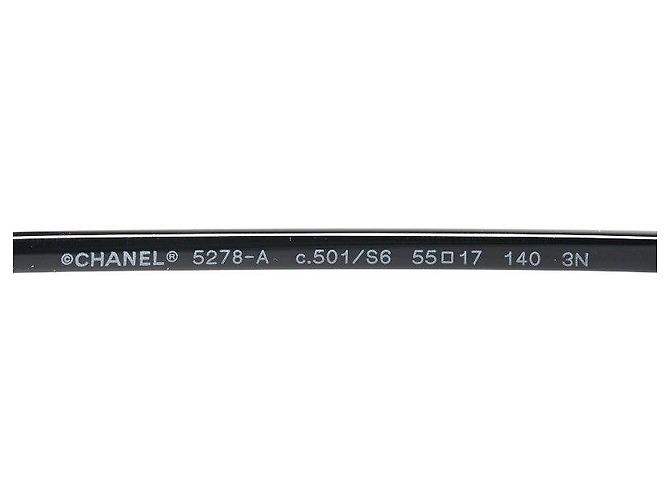 Gafas de sol Chanel Wellington 5278-A C501/S6 Negro - vista 6