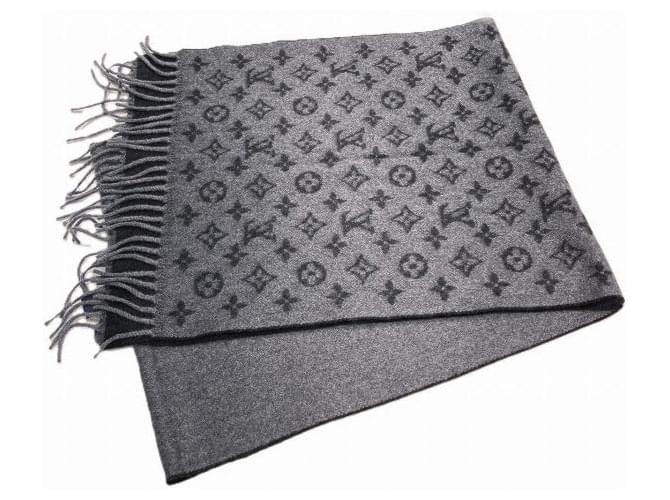 Bufanda Gradiente Louis Vuitton M71607 Negro - vista 6