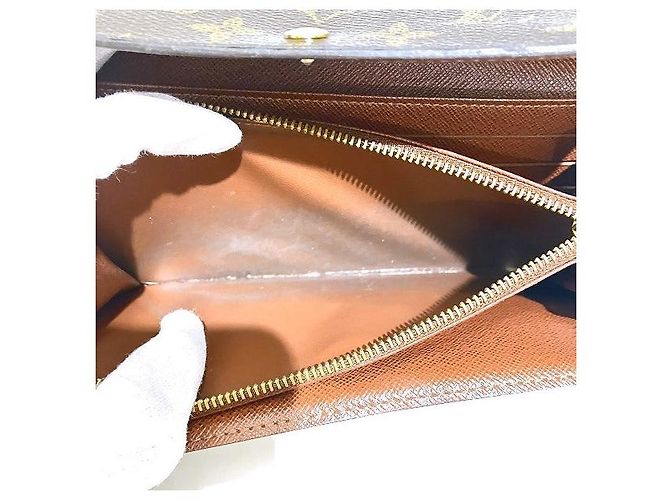 Louis Vuitton Monogram Sarah Langbörse Braun - Ansicht 5