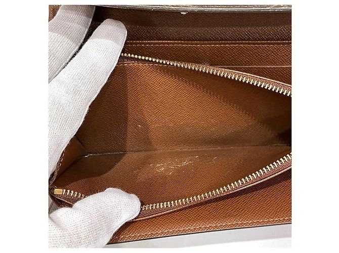 Portafoglio Sarah Monogram Louis Vuitton Marrone - vista 5