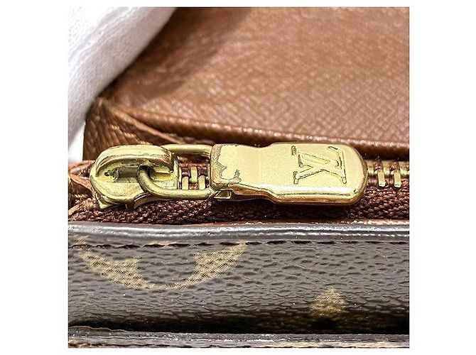 Portafoglio Sarah Monogram Louis Vuitton Marrone - vista 6