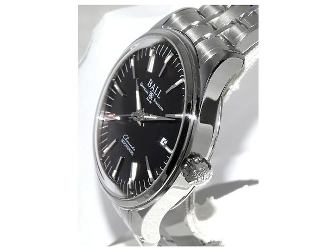 Autre Marque Orologio Ball con quadrante nero Trainmaster NM3280D-S1CJ-BK - vista 4