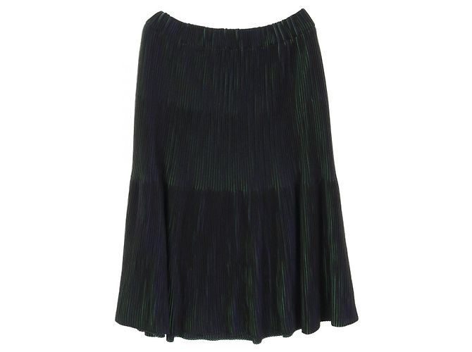 Jupe 3D Stripe Issey Miyake en rayonne polyester - vue 2