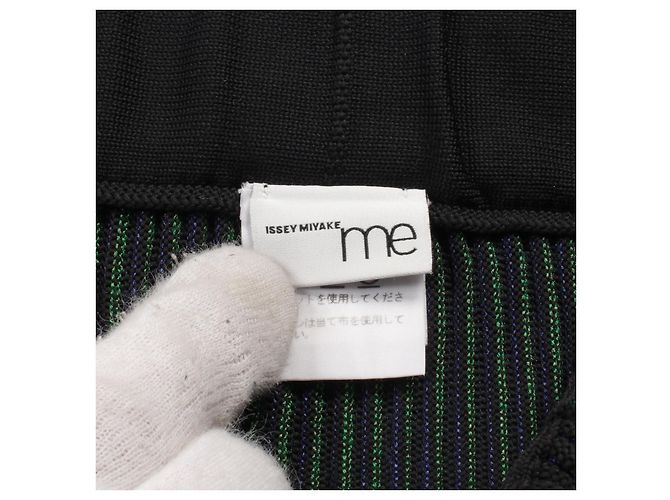 Jupe 3D Stripe Issey Miyake en rayonne polyester - vue 3