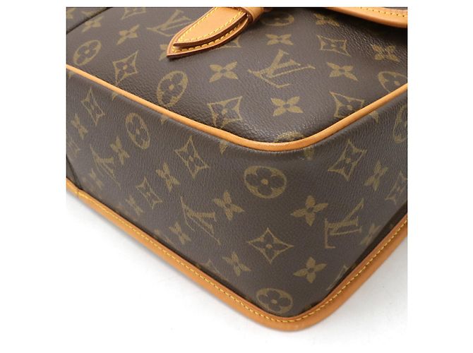 Louis Vuitton Monogram Gibeciere GM Shoulder Bag M42249 Brown - view 3