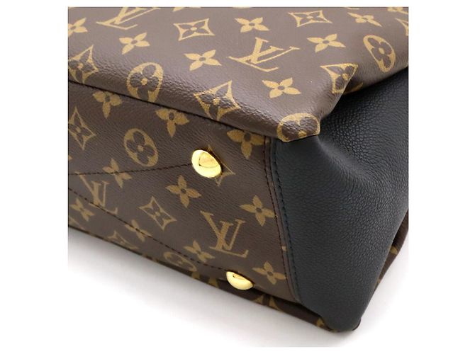 Borsa tote Louis Vuitton Monogram Pallas M42756 Nero - vista 3