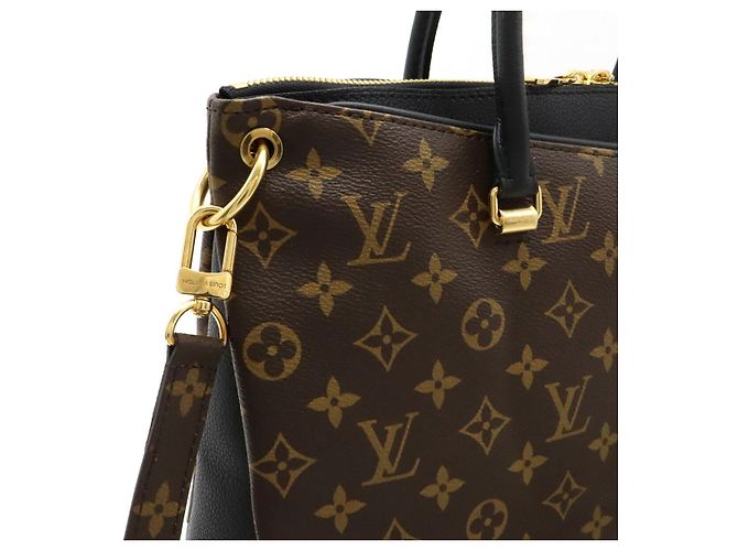 Borsa tote Louis Vuitton Monogram Pallas M42756 Nero - vista 5