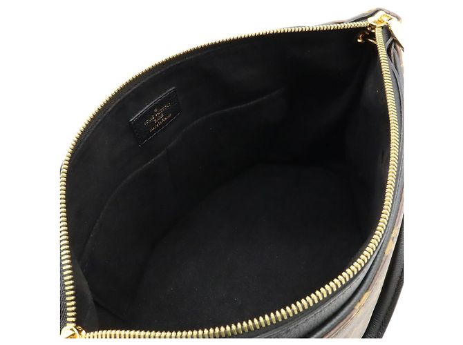 Borsa tote Louis Vuitton Monogram Pallas M42756 Nero - vista 6