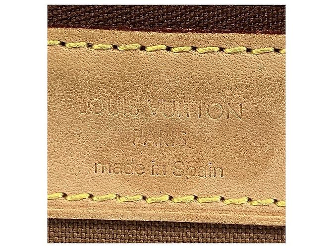 Borsa Messenger Abbesses Monogramma Louis Vuitton Marrone - vista 5
