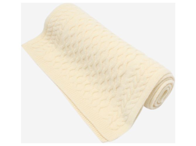 Weekend Max Mara Sciarpa in maglia a treccia ecru Crudo - vista 3