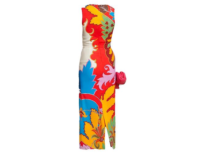 Vestido midi Etro amarelo de viscose - vista 3