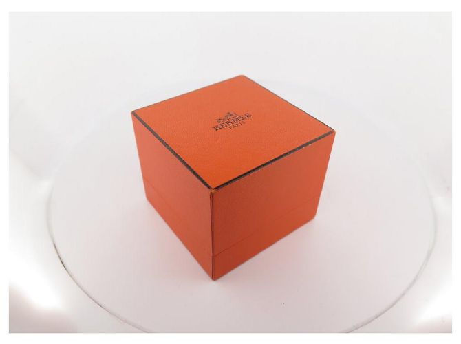 Hermès HERMES ANCHOR CHAIN RING 24 GM 54 SOLID SILVER 9.8G BOX Silvery - view 13