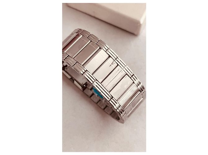 Reloj Poiray My First Cuff de acero Plata - vista 6