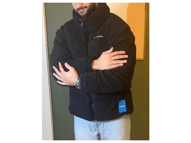 Autre Marque Giacca polare isolata Columbia Thermo nera - XL Nero - vista 3
