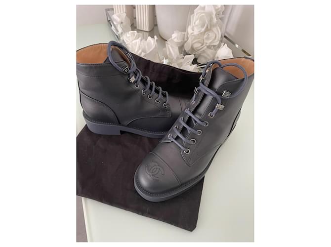 Chanel Stivali Blu - vista 6