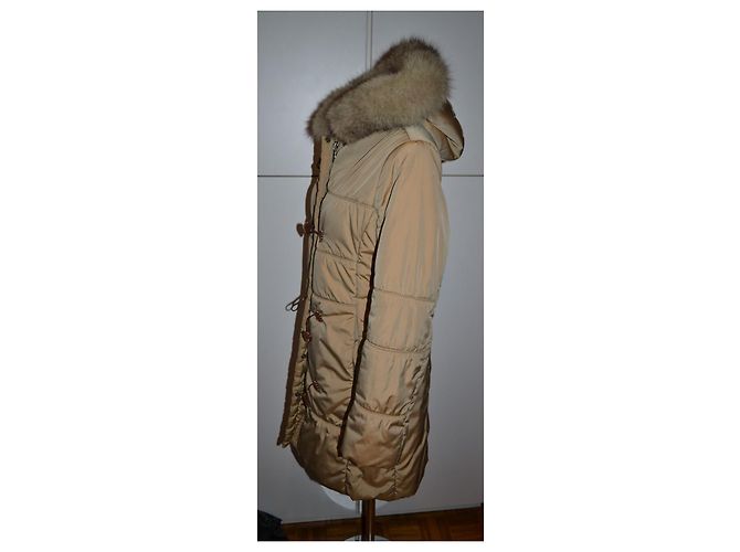 Autre Marque Chaqueta de plumas Mabrun camel Camello - vista 4