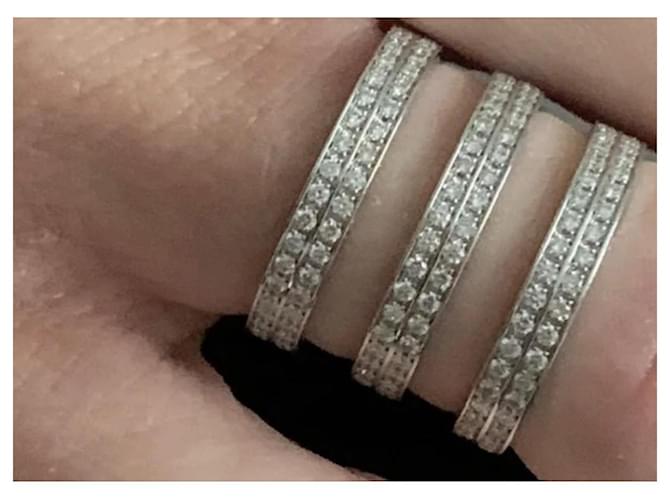 Repossi Ring aus Weißgold mit Diamant Größe 51 Silber - Ansicht 2