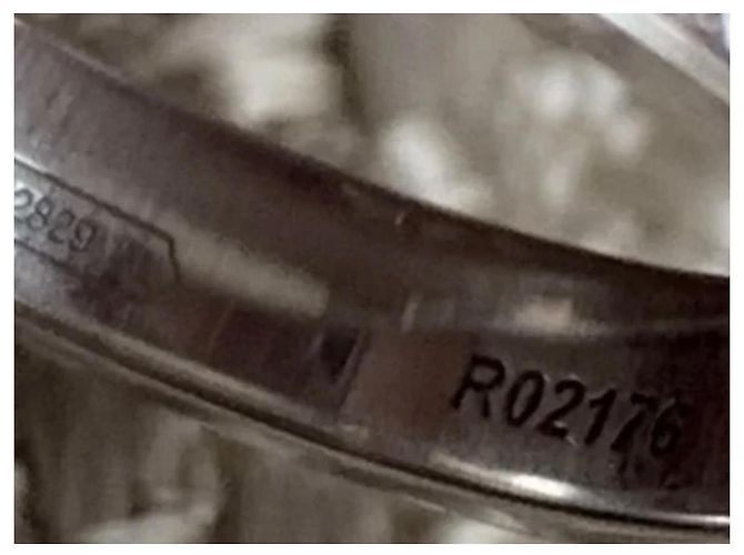 Repossi Ring aus Weißgold mit Diamant Größe 51 Silber - Ansicht 8