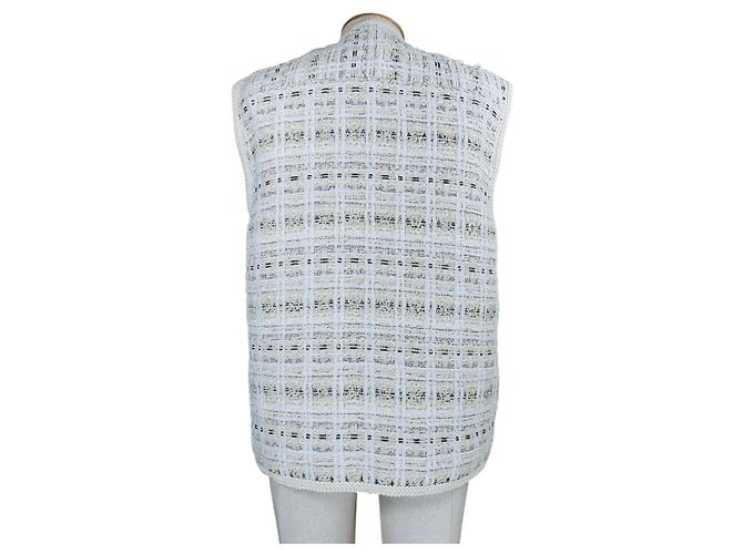 Sandro Chaleco sin mangas de tweed Multicolor - vista 4