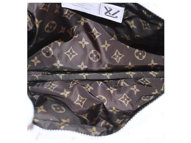 LOUIS VUITTON Maxi Multi Pochette Accessori Borsa Nylon Rosa M21056 Auth bs20130 - vista 11