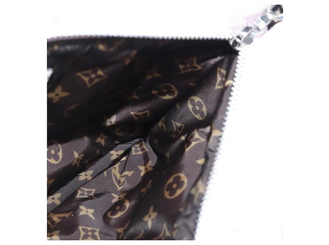 LOUIS VUITTON Maxi Multi Pochette Accessori Borsa Nylon Rosa M21056 Auth bs20130 - vista 12