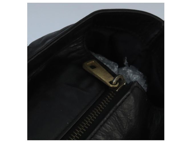 BALLY Borsa Tote in Pelle Nera Argento Oro Auth bs19767 Nero D'oro - vista 10