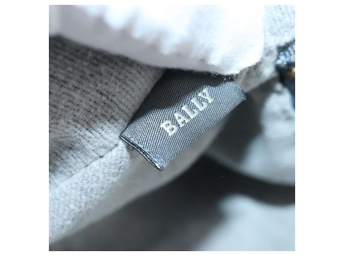 Bolso de mano BALLY de lona verde marrón Auth ti2363 Castaño - vista 12