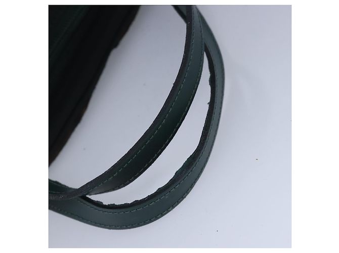 Bolso de mano BALLY de lona verde marrón Auth ti2363 Castaño - vista 7
